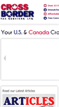 Mobile Screenshot of crossbordertax.com